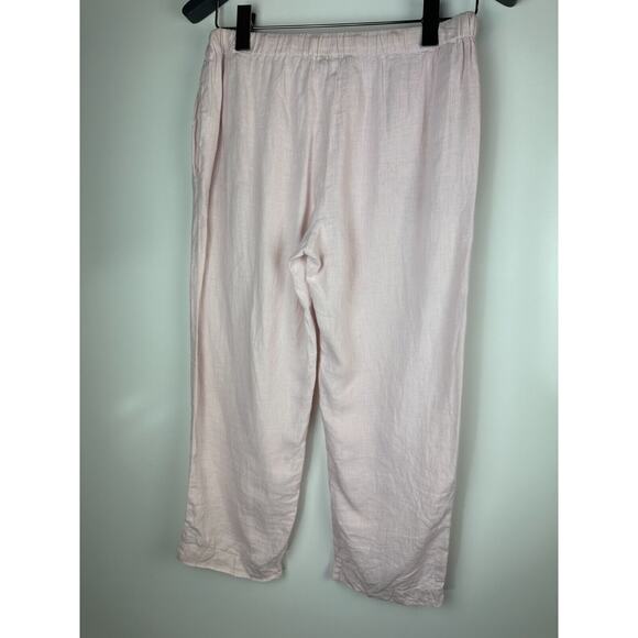 Quince 100% European Linen Pajama Set Pale Pink 2-Piece PJ Lot Women's Size XS - Picture 16 of 16